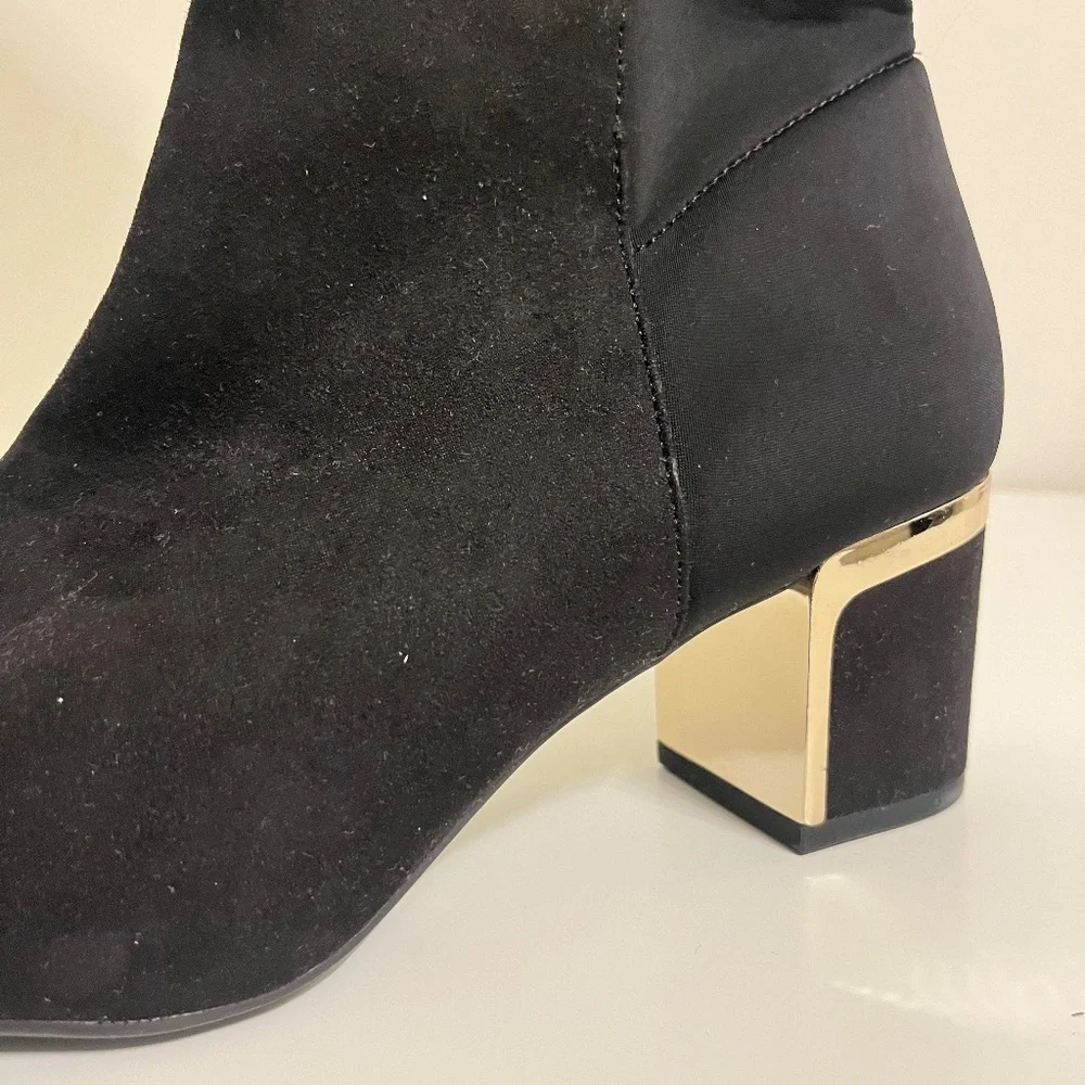 DKNY Knee High Suede Boots - Picture 5 of 7